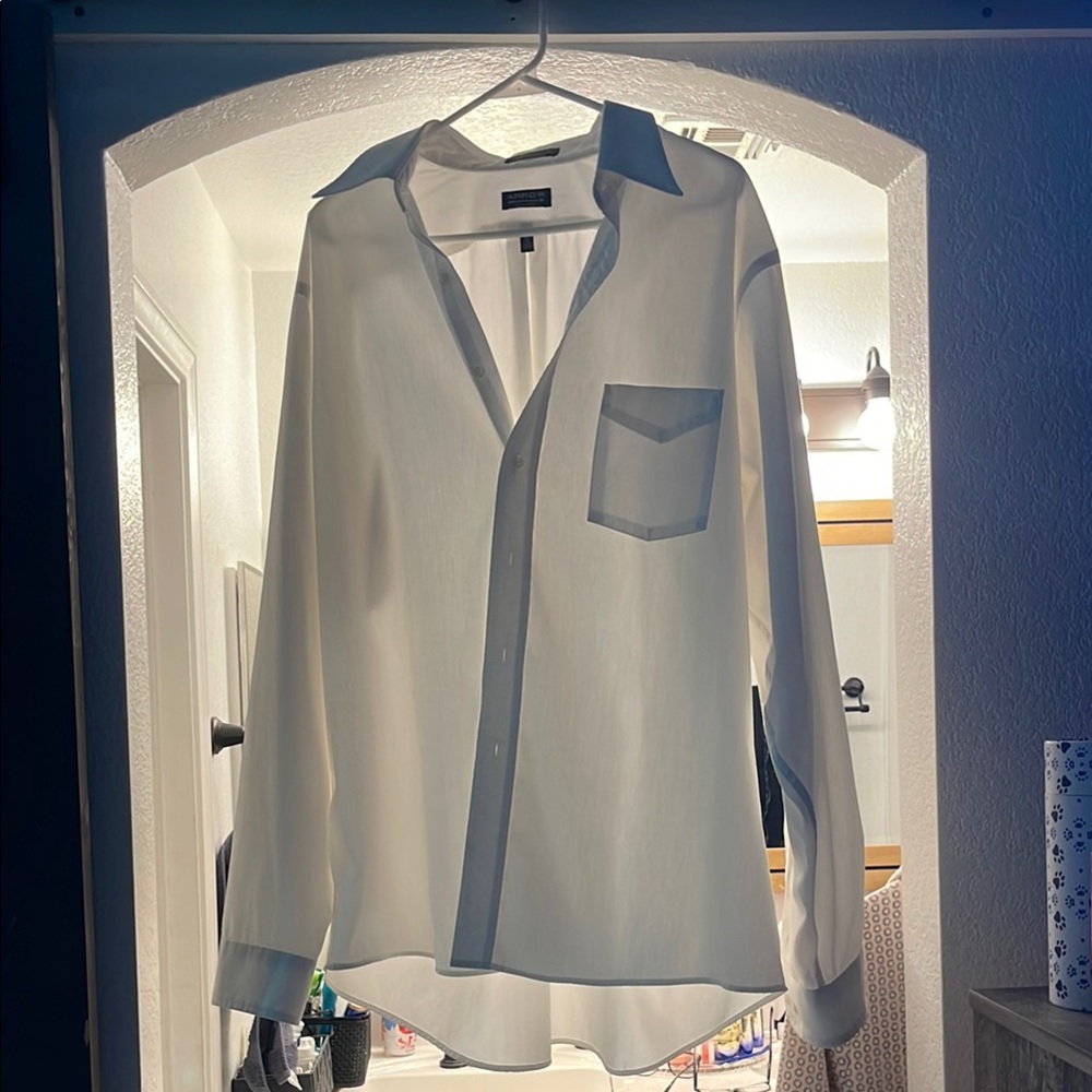 Arrow Men's White Dress Shirt